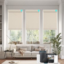 Changshade CUSTOM Smart Motorized Window Shades Remote Control Roller Blinds picture