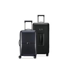 DELSEY PARIS Turenne Hardside Luggage with Spinner Wheel Black 2-Piece Set 19/27 picture