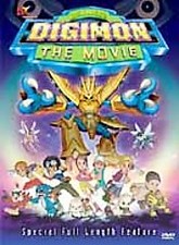 Digimon: The Movie, brand new and sealed (DVD, 2001) brand new with poster picture