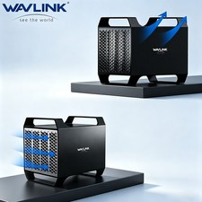 WAVLINK USB C 4/2 Bay Hard Drive Docking Station for 2.5