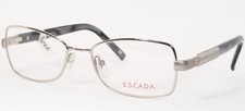 ESCADA VES 731 0589 Silver UNIQUE RARE EYEGLASSES GLASSES FRAME 53-17-140 Italy picture