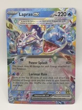 Lapras ex Holo Double Rare SV07: Stellar Crown 032/142 NM picture