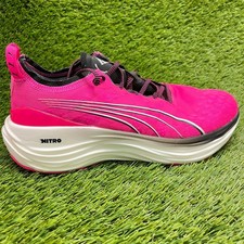 Puma Forever Run Nitro Womens Size 9 Pink Black Athletic Running Shoes Sneakers picture