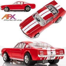 AFX Shelby GT350R Ford Mustang Red HO Slot Car 22152 for Auto World picture