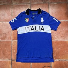 Vintage Polo Ralph Lauren Short Italia Polo Y2K Chief Keef Men’s Medium picture