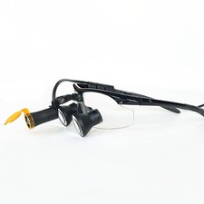 2.5X 3X 3.5X TTL Black Dental Surgical Loupes Customized with LED Headlight picture