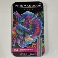 PRISMACOLOR PREMIER 24 SOFT CORE COLORED PENCILS BRAND NEW SEALED picture