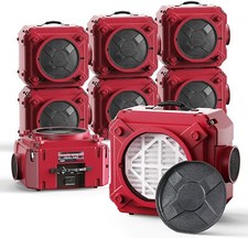 ALORAIR 8x HEPA 550 Air Scrubber 3 Stage Filtr Air Purifier Commercial Industry picture