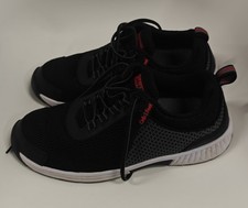 Orthofeet Edgewater 617 Men 11.5 D Medium Wide Black Mesh Athletic Walking Shoes picture