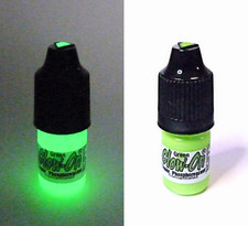 Glow-On GREEN For Gun Sights, Fishing Lures W/Tip Applicator 3 ml Bottle picture