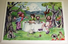 Phish in Wonderland Giclee Print 20th Anniversary SIGNED Limited Edition of 100 picture