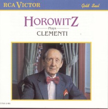 VLADIMIR HOROWITZ - Plays Clementi CD picture