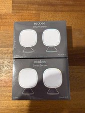 Lot of 2 Units Ecobee SmartSensor Room Temperature Sensors  White Pack o G1N picture