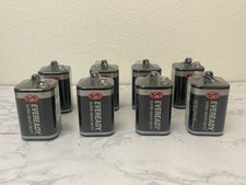 EVEREADY 6V Battery, Super Heavy Duty 6 Volt Battery Lot Of 8 New picture