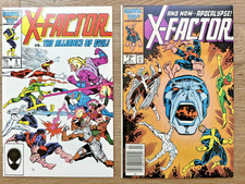 X-FACTOR # 5 & # 6 | Marvel | 1st Cameo and & 1st Appearance of Apocalypse picture