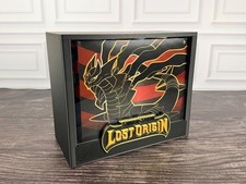 Lost Origin Pokemon ETB Display Case 3D Printed Magnetic Acrylic Black picture