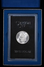 1883 CC GSA Morgan Silver Dollar Box & COA #B1129 picture
