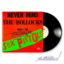 Johnny Rotten Signed Autographed Vinyl LP 