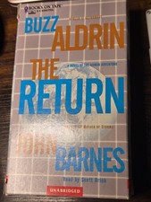 Buzz Aldrin The Return Novel by John Barnes 6 Cassette's Audiobook VERY RARE picture