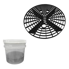 Yourkar 2 PCS Car Wash Bucket Inserts, Plastic Vehicle Black, 1pcs picture