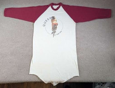 VTG 1978 Queen US Tour Shirt Bicycle Race Fat Bottomed Girls Raglan Jersey 70s picture