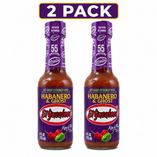El Yucateco Habanero & Ghost Hot Sauce 4 oz 2 Pack 14,165 SHU Extra Hot picture