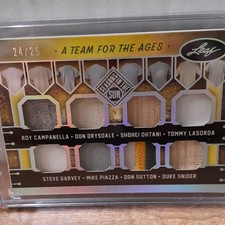 Leaf 2026 Seasons in the Sun AT-4 Game-Used /25 Dodgers Ohtani Garvey picture