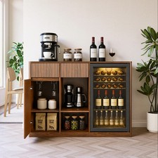 Bar Cabinet Modern Brown 51