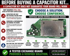Bose Capacitor Kit  - Already Installed Control Board Series II Exchange Service picture