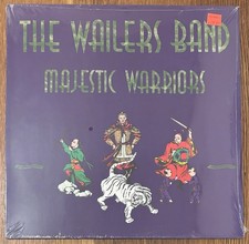 THE WAILERS BAND - Majestic Warriors LP 1991 Original SEALED Vinyl Tabu Reggae picture