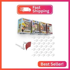 Modern JP Adhesive Display Shelf for Funko Pop Boxes (32-Pack) – Clean Mount for picture