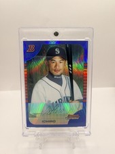 2005 Bowman Chrome - Ichiro Suzuki #95 Blue Refractor /150 picture