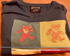 Section 119 x Grateful Dead Blue Sweater Mens Size 2XL Dancing Bears picture