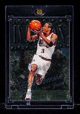 Allen Iverson RARE METAL UNIVERSE HARDWOOD ICON CARD PHILADELPHIA 76ERS HOF picture