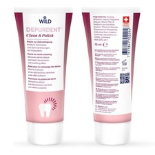 Wild Depurdent Clean & Polish Toothpaste - 75ml [ EXP: 05/2029 ] picture