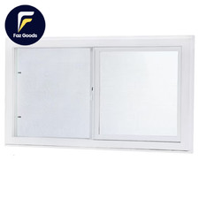 32.25 In. X 24.25 In. White Left-Hand Double-Pane Insulated Glass Vinyl Sliding picture