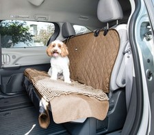 DGS Pet Products DGSDDCARSC37 Dirty Dog 3-in-1 Car Seat Cover & Hammock Tan picture