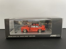 Rare Inno64 Nissan Silvia S14 “Rocket Bunny” Boss Aero With Bicycles picture