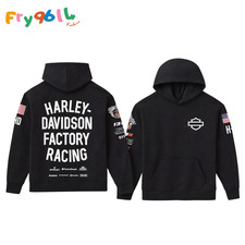 Harley Davidson Factory Racing Team Pullover Hoodie picture