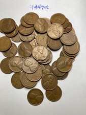 1947-S LINCOLN WHEAT CENT PENNY ROLL, nice condition picture