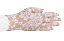 DARLING TAN Graduated Compression Glove by LYMPHEDIVAS, ANY SIZE & LEVEL, New picture