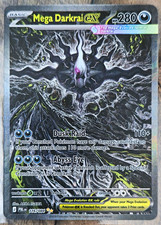 Mega Darkrai EX 116/084 Ultra Rare Holo XY Ancient Origins English picture