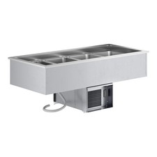 Four Pan Drop-In Refrigerated Cold Food Well - 120V picture