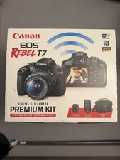 Canon EOS Rebel T7 24.1MP Digital Camera - Black (Kit with 18-55mm and 75-300mm picture