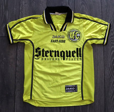 VFC PLAUEN GERMANY FOOTBALL SOCCER SHIRT TRIKOT EARLY 2000'S SQUAD SIGNEDS VTG picture