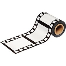 Beistle Filmstrip Poly Streamer Movie Night Party Supplies Decoration picture