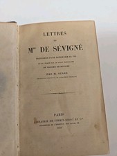 1876 Paris Lettres de Madame de Sevigne, Precedees D'une Notice Sur Sa Vie  picture