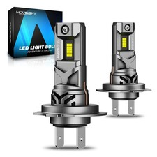 NOVSIGHT H7 LED Headlight Bulb High/Low Beam 6500K 36000LM 100W Bright Canbus US picture