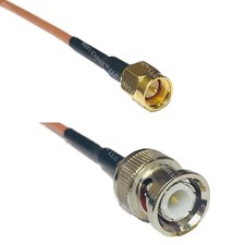 RG316 SMA MALE to BNC MALE RF Cable Rapid-SHIP LOT picture