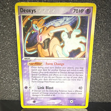 Deoxys 16/107 EX Deoxys Holo Rare English 70 HP Basic 2005 Yoshida picture